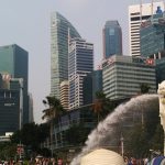 シンガポールで一番有名なマーライオン